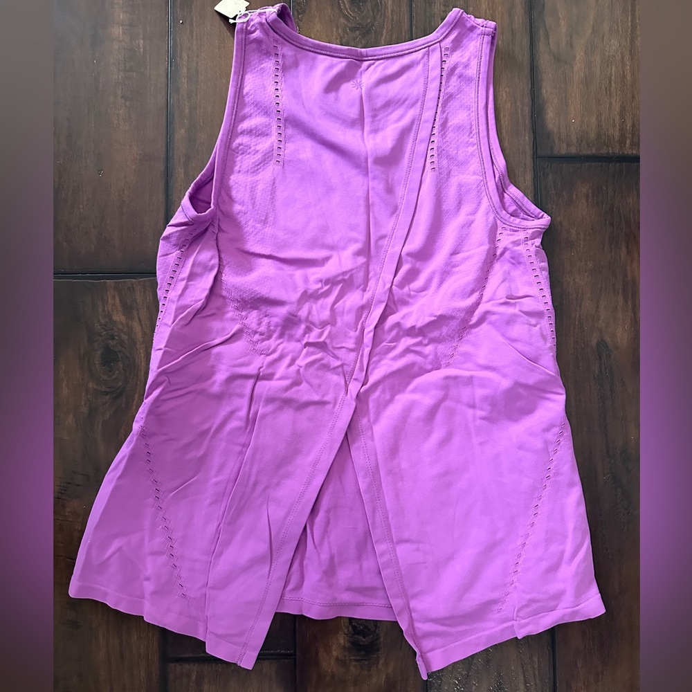 Athleta pink/purple tank top size small - Picture 4 of 4